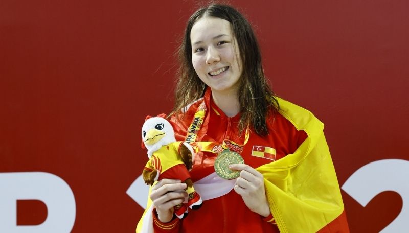 AISM Alumna Eliza set a new record at SUKMA.