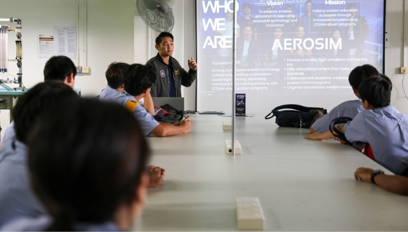 Australian International School Malaysia Year 9 and 10 students in multimedia workshop